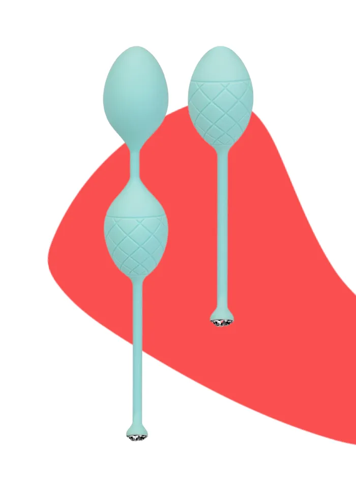 Pillow Talk FRISKY Kegel Pleasure Balls with Swarovski Crystal