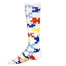 Puzzle Athletic Knee High Socks (Small)