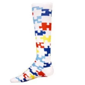 Puzzle Athletic Knee High Socks (Small)