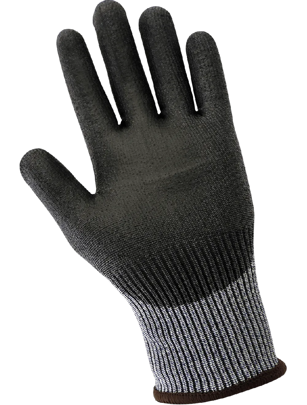 Samurai Glove® Cut Resistant, Salt-and-Pepper 13-Gauge Tuffalene® Platinum Polyurethane Coated Gloves - PUG-913