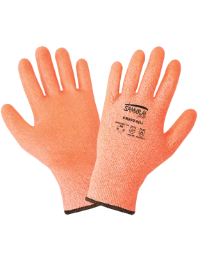 Samurai Glove® Supreme Grip Tack-Free Vulcanized Silicone-Coated Cut, Abrasion, and Puncture Resistant Gloves - CR860