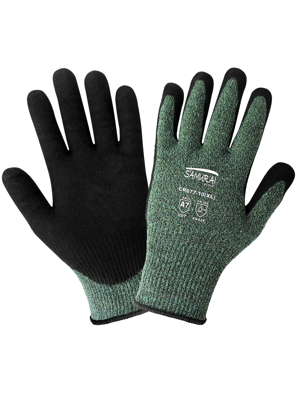 Samurai Glove® Xtreme Foam Technology Coated Performance Cut Resistant Gloves - CR677