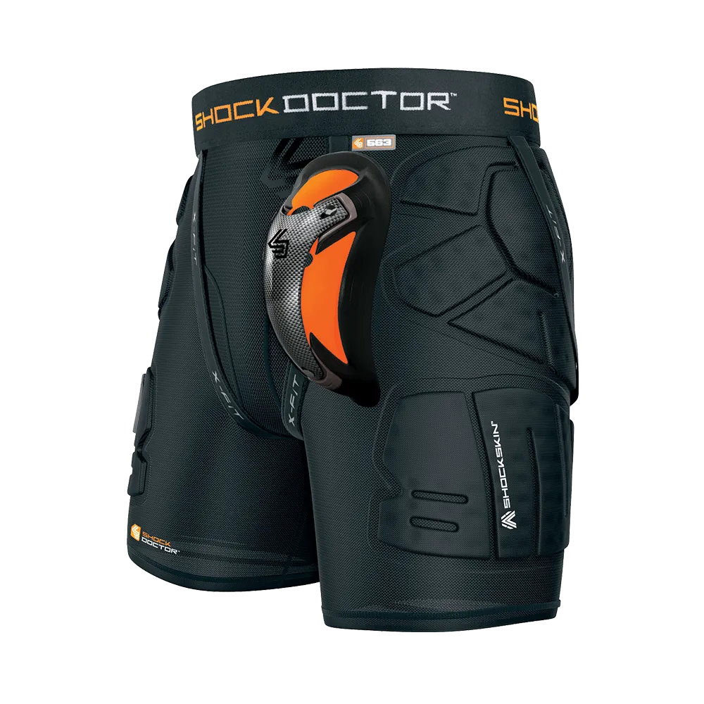 ShockSkin LAX Relax Fit 5-Pad Short with Ultra Carbon Flex Cup