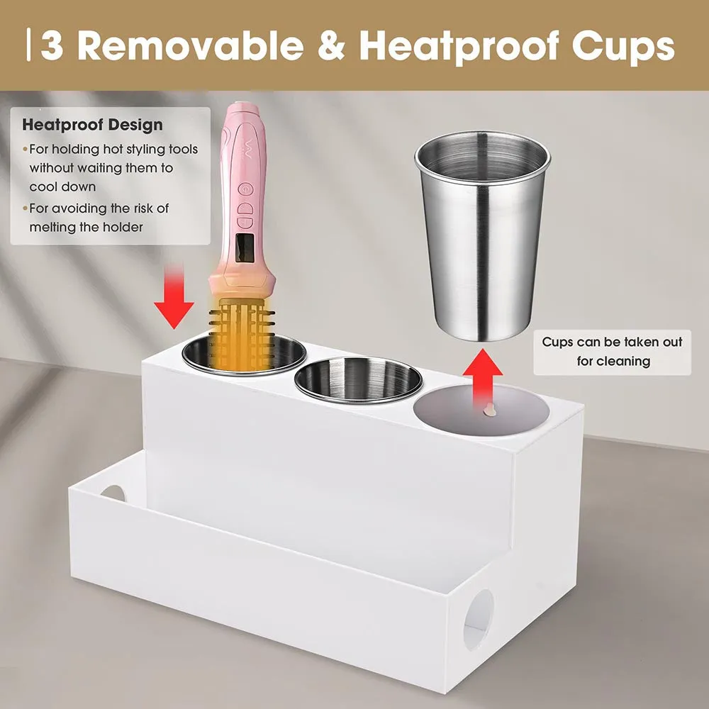 TheLAShop Hair Tool Organizer for Bathroom Dressing Table