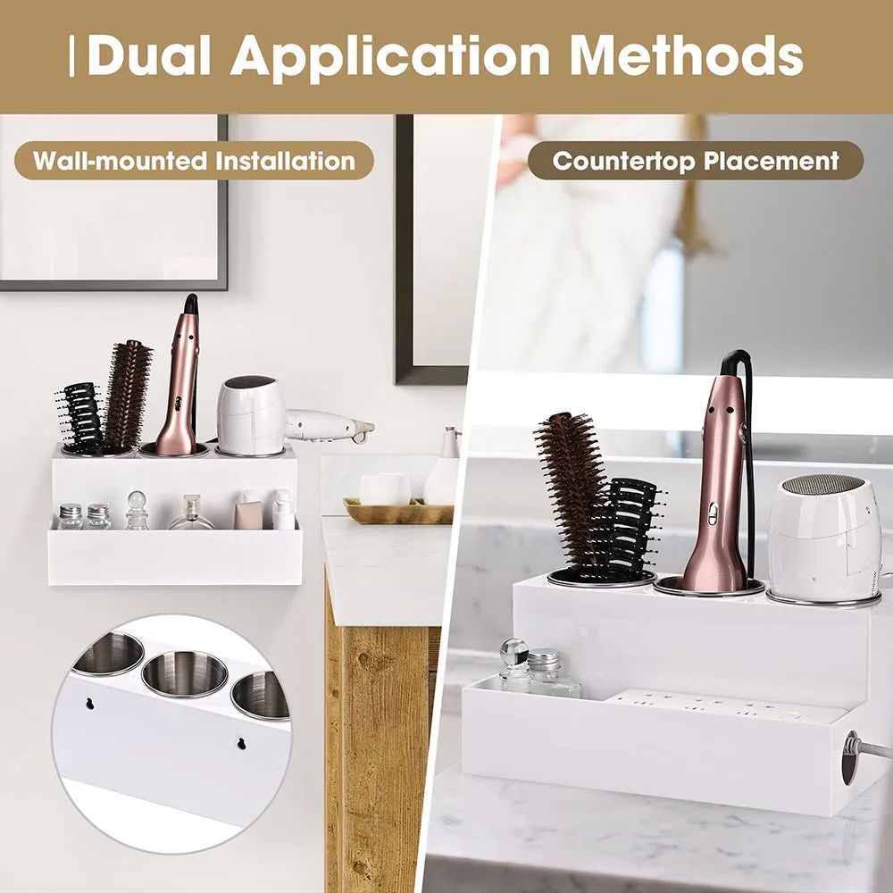 TheLAShop Hair Tool Organizer for Bathroom Dressing Table
