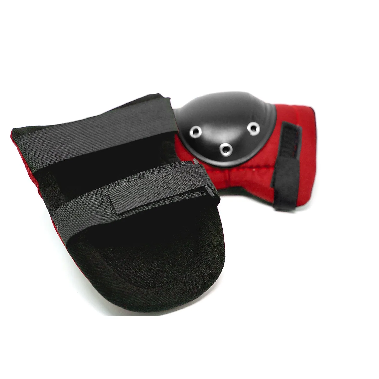 Tough Cap Thick foam Knee Pad combo with adjustable strap