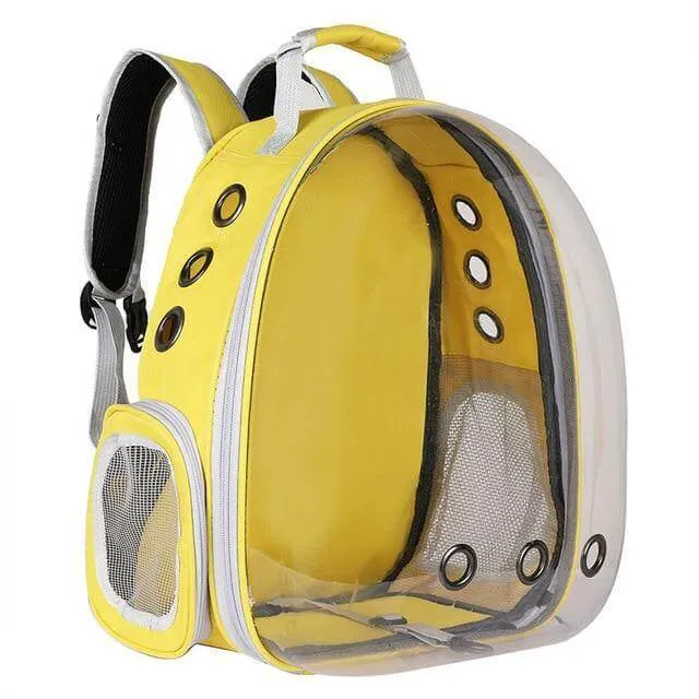 Transparent Breathable Pet Carrier Backpack
