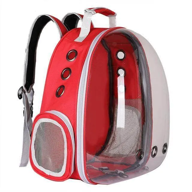 Transparent Breathable Pet Carrier Backpack