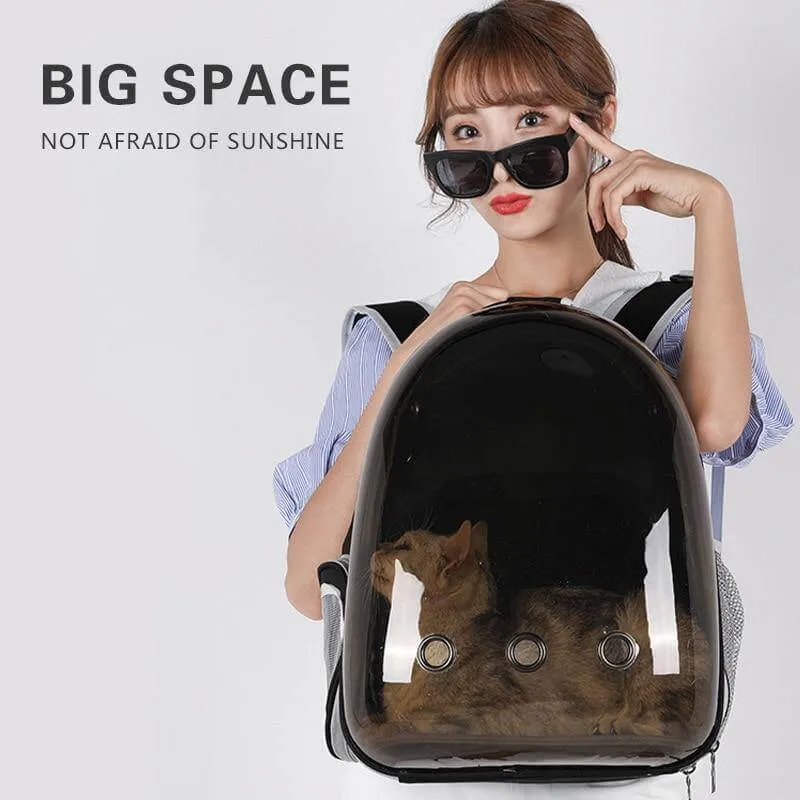 Transparent Breathable Pet Carrier Backpack