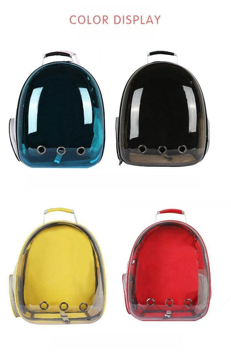 Transparent Breathable Pet Carrier Backpack