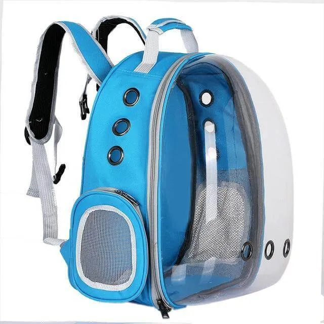 Transparent Breathable Pet Carrier Backpack