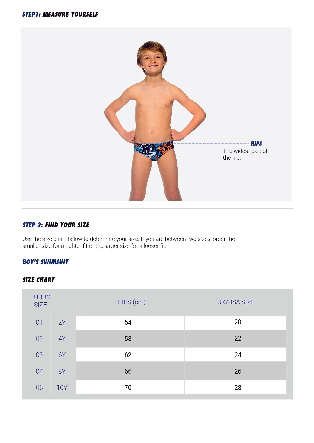 TURBO Boy's Water Polo Swimsuit All You Need is Love